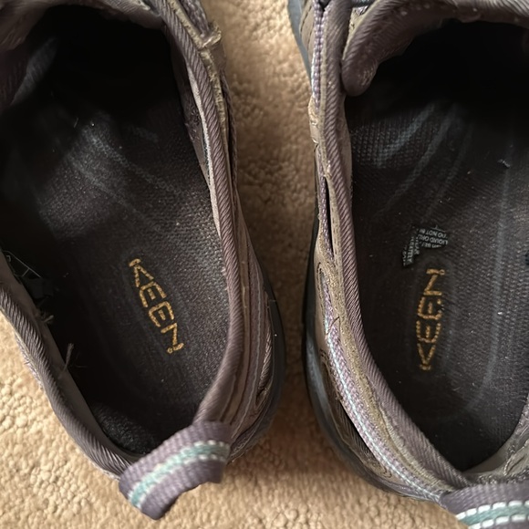 Keen Spirit Sandals for Women. Size 7.5. 38 EU. Tan/light blue/grey/black. - Picture 2 of 7